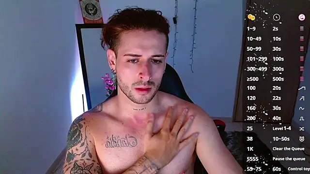 Snapshot of Ares_blue chatting on January 2025 10:44:01 AM Ares blue online show from January 2025 10:44:01 AM