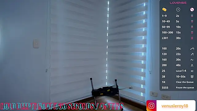 venusleroy  online show from February 2025 10:12:01 PM