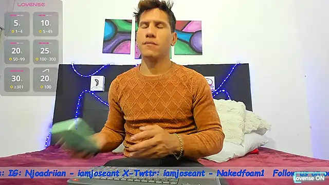 nakedfoam1 online show from January 2025 03:50:02 AM