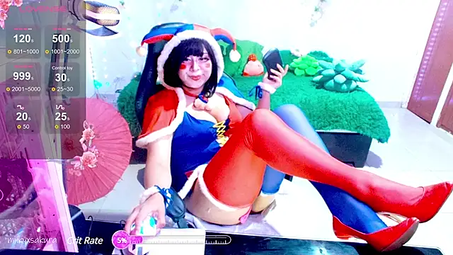 MilkyXSakura online show from December 2024 01:47:02 AM