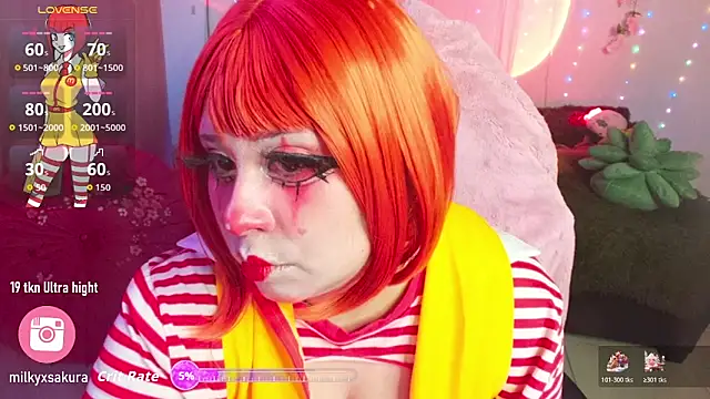 MilkyXSakura online show from December 2025 12:07:01 AM