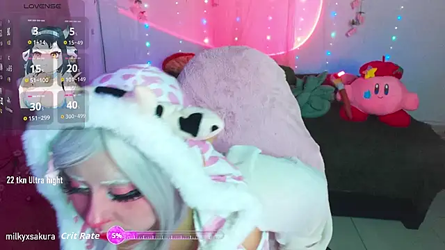 MilkyXSakura online show from March 2026 12:08:01 AM