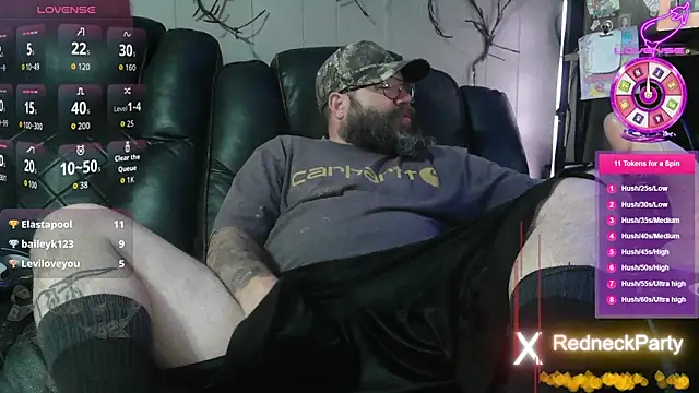 RedneckWants2PlayNow online show from April 2026 01:41:01 AM