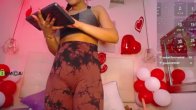 Cristal  adams online show from February 2025 01:30:01 PM