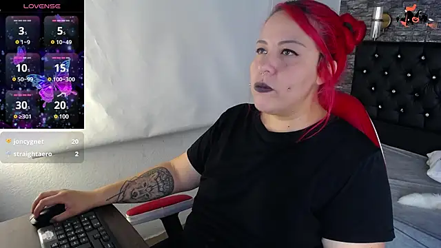 Snapshot of Bruja__Scarlata chatting on February 2025 02:02:01 PM Bruja Scarlata online show from February 2025 02:02:01 PM