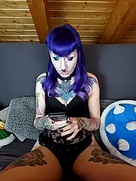 Purple Coffin666 online show from February 2025 06:01:02 PM