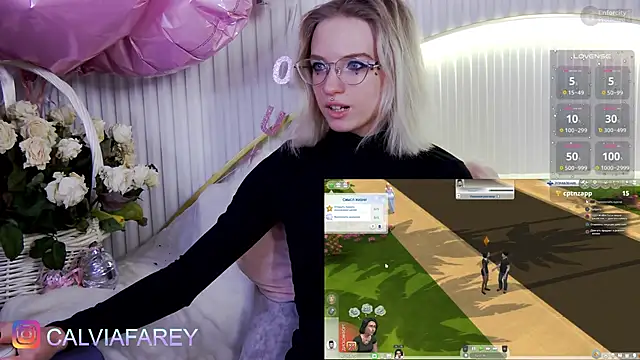 calviafarey online show from February 2026 07:57:02 PM