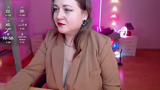 LizzyShine online show from January 2025 07:04:01 PM