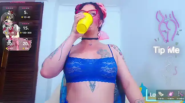 Skarleth77 online show from February 2025 09:09:02 AM