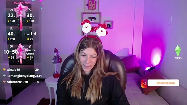 Snapshot of Nora_Vennucci chatting on December 2024 10:54:02 PM Nora Vennucci online show from December 2024 10:54:02 PM