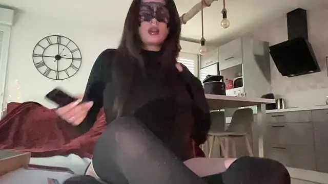 DominaCat75 online show from December 2024 01:07:02 PM