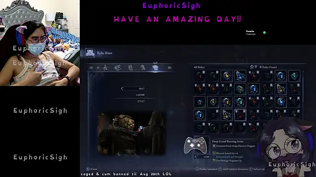 EuphoricSigh online show from June 2026 03:22:02 AM