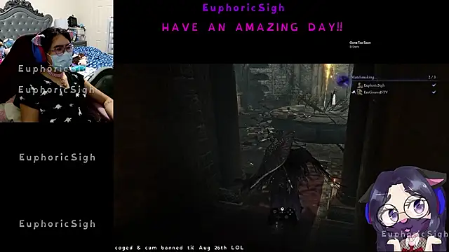 EuphoricSigh online show from June 2026 08:43:02 PM