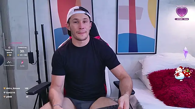 AxelFairchaild online show from December 2024 04:20:01 PM