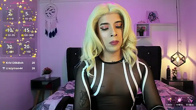 Nyx  Blackwood online show from January 2025 04:54:01 AM