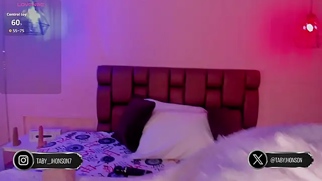 TabyJhonson online show from January 2026 12:54:02 PM