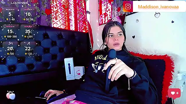 Madisson Ivanova online show from January 2025 02:38:02 PM