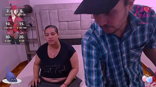 Candy and Jh0n online show from February 2026 07:56:02 PM