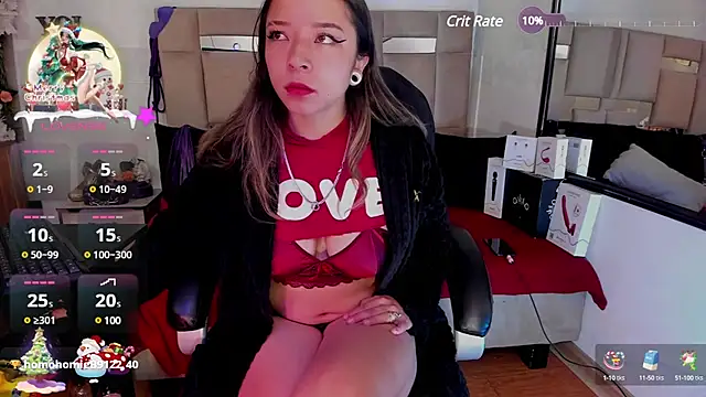 natacha  black  online show from January 2025 10:01:01 AM