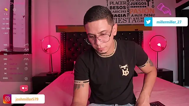 Snapshot of JoshMillerr_ chatting on February 2025 08:03:01 PM JoshMillerr online show from February 2025 08:03:01 PM