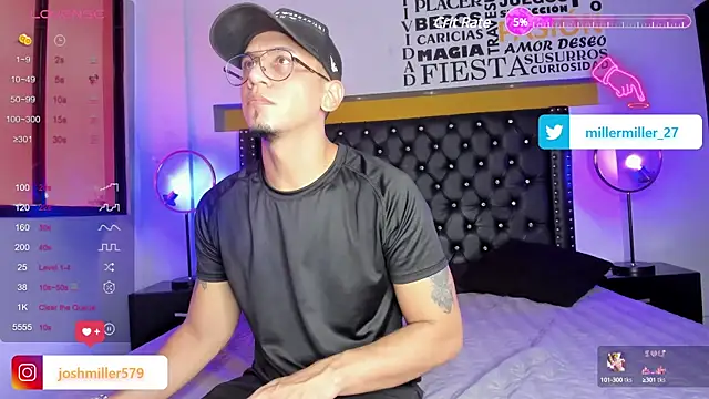 Snapshot of JoshMillerr_ chatting on March 2025 08:00:01 PM JoshMillerr online show from March 2025 08:00:01 PM