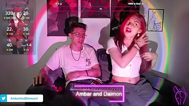 Ambar and daimon  online show from September 2025 10:05:01 AM