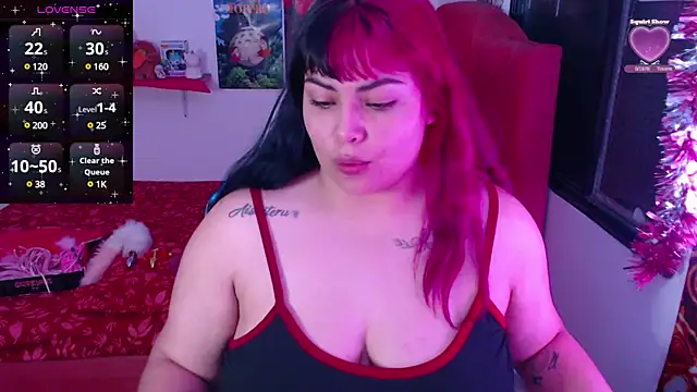 Snapshot of Pinky-Flower chatting on January 2025 11:11:01 PM Pinky-Flower online show from January 2025 11:11:01 PM