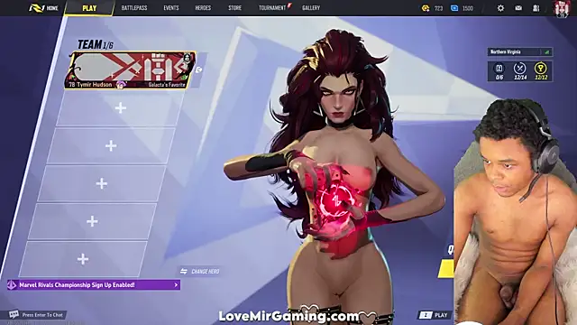 Snapshot of lovemirgaming chatting on September 2025 10:55:02 PM lovemirgaming online show from September 2025 10:55:02 PM