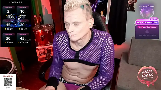 LiamIdols online show from January 2026 07:06:02 PM