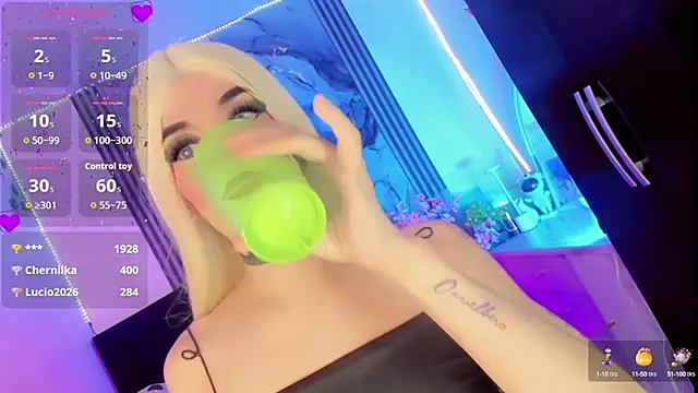 Irina milkmaid online show from October 2025 07:15:01 PM