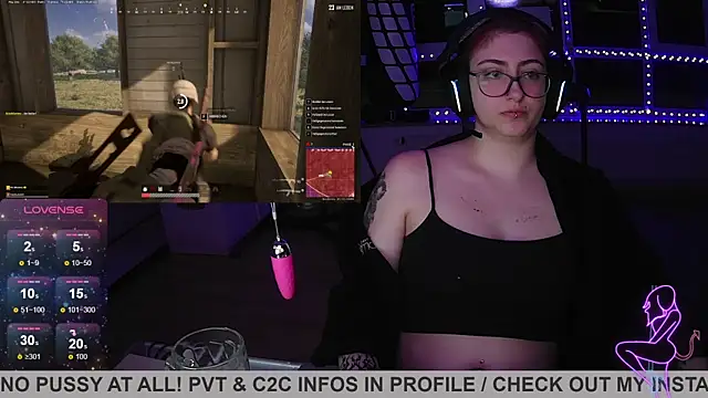 Gamergirl-Linela online show from March 2025 01:45:01 PM