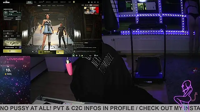 Gamergirl-Linela online show from March 2025 01:22:01 AM