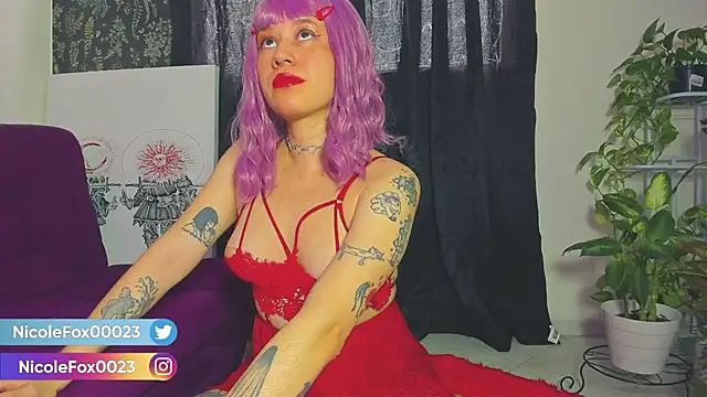 Snapshot of NicoleFox23_ chatting on March 2025 06:52:01 PM NicoleFox23 online show from March 2025 06:52:01 PM