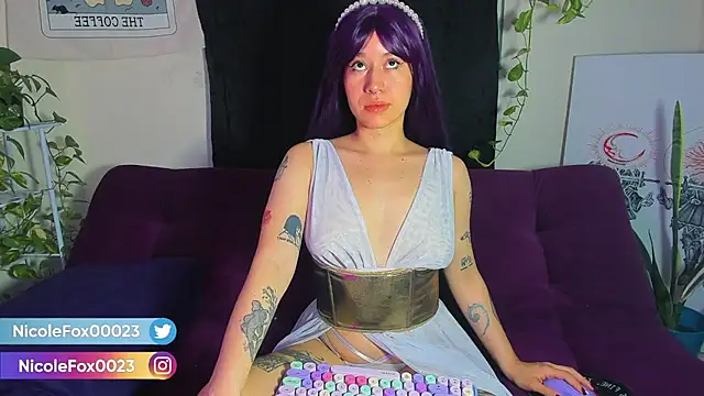 Snapshot of NicoleFox23_ chatting on October 2025 09:50:02 AM NicoleFox23 online show from October 2025 09:50:02 AM