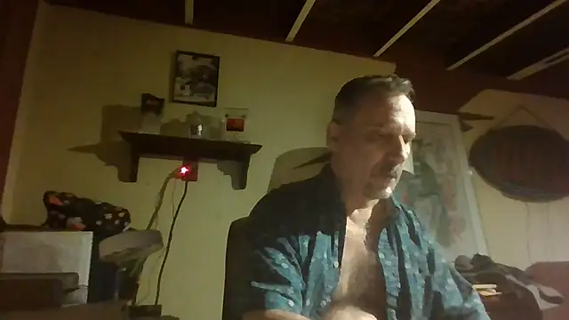 Snapshot of HunkofRock chatting on March 2026 07:24:01 AM HunkofRock online show from March 2026 07:24:01 AM