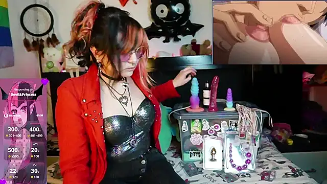 Snapshot of Devil_And_Princess chatting on June 2026 02:36:01 AM Devil And Princess online show from June 2026 02:36:01 AM