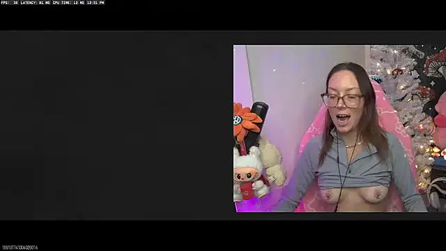 SpaceCowWhore online show from December 2025 05:52:02 PM