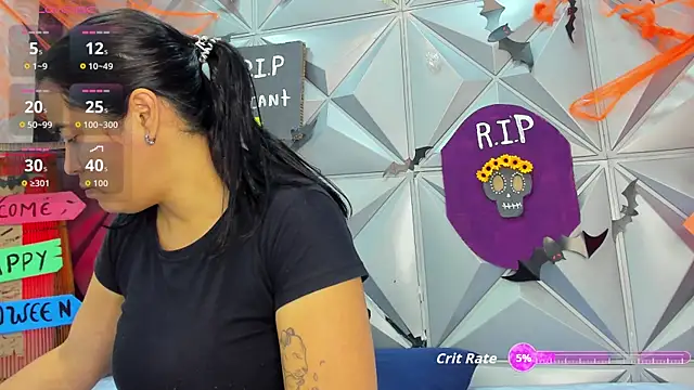 Snapshot of GreciaFox1 chatting on October 2025 11:10:01 AM GreciaFox1 online show from October 2025 11:10:01 AM