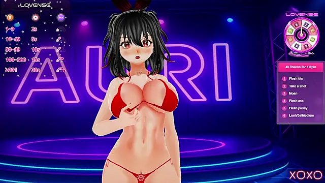 Auri Hikaru online show from October 2025 07:02:01 PM