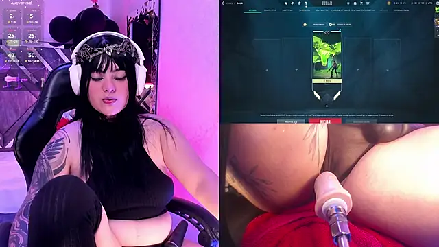 Snapshot of EternaAura chatting on October 2025 01:21:01 PM EternaAura online show from October 2025 01:21:01 PM