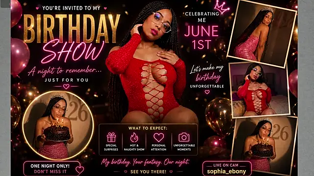 Sophia Ebony online show from May 2026 12:13:02 PM