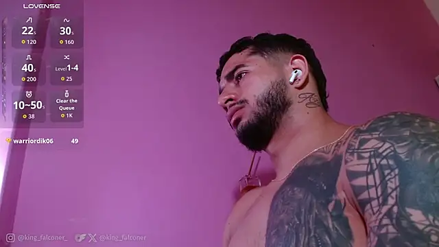 king falconer online show from March 2026 08:26:33 AM