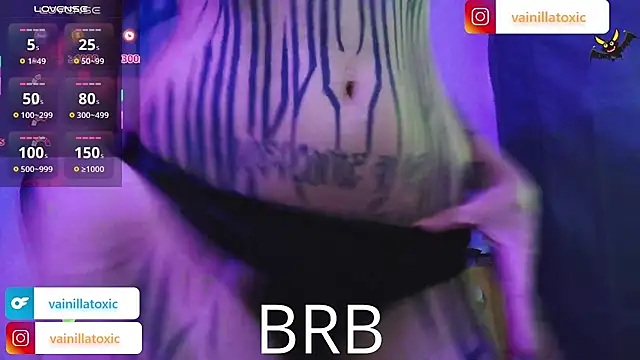 vainilla doll online show from March 2026 12:35:01 AM