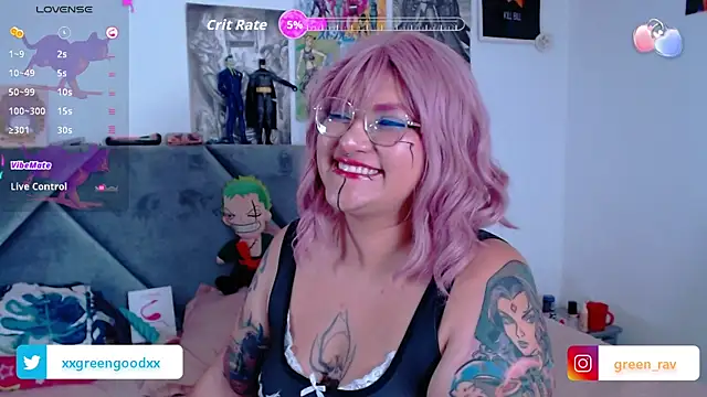 XxGreenGoodxX online show from October 2025 07:13:01 PM