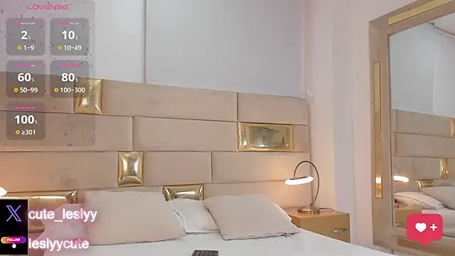 lesly cutee online show from April 2026 12:39:01 PM