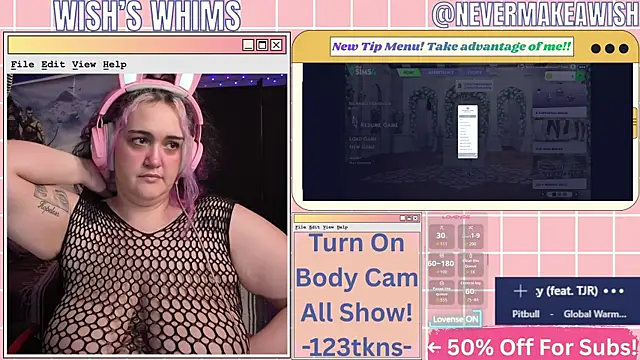 Snapshot of nevermakeawish chatting on June 2026 11:15:02 AM nevermakeawish online show from June 2026 11:15:02 AM