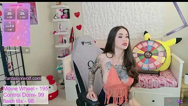 fantasyxwolf online show from February 2026 06:28:01 PM