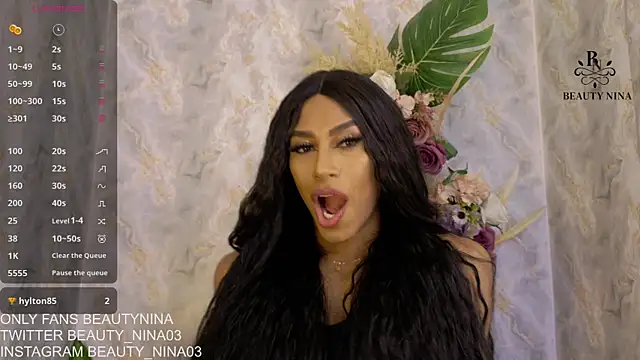 beauty nina online show from September 2025 01:43:02 PM