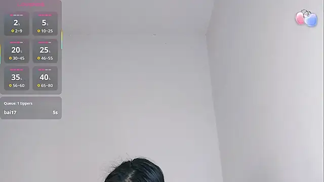 Snapshot of Tutu-o chatting on October 2025 05:33:02 AM Tutu-o online show from October 2025 05:33:02 AM