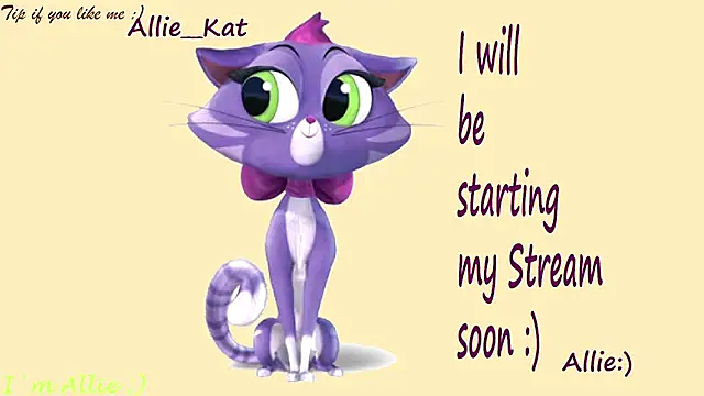 Allie Kat online show from June 2026 02:23:02 PM